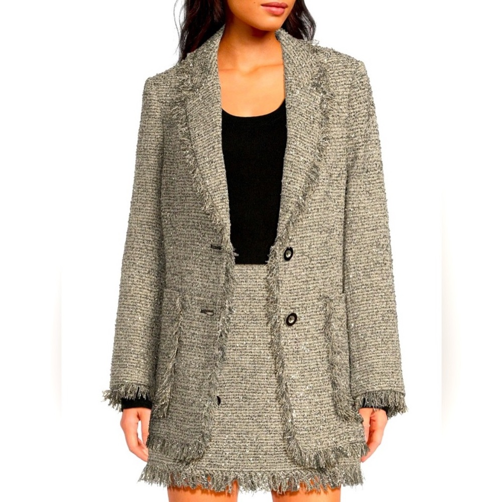 Tweed Metallic Blazer NWT